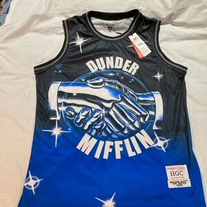 Michael Scott Dunder Mifflin Jersey, Men’s size 2X, NWT!